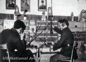 Ligne Maginot - HACKENBERG - A19 (Ouvrage d'artillerie) - Le central téléphonique principal de l'ouvrage