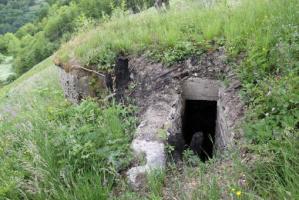 Ligne Maginot - VILLAROGER - HARICOT SUD 1 - (Blockhaus pour arme infanterie) - Vue de l'entrée du bloc