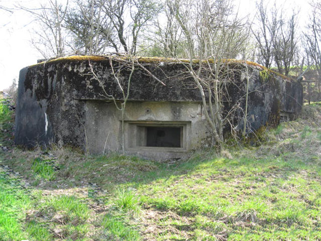 Ligne Maginot - KIRSCHBRUEHL - (Blockhaus pour canon) - Créneau AC 47 - Christian LENHARD