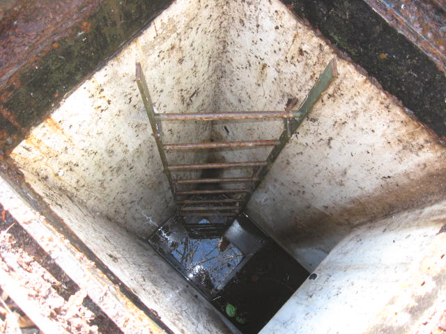 Ligne Maginot - BV1 (Chambre de coupure) - L'entrée