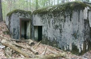 Ligne Maginot - L'entrée et le passage pour le canon - 