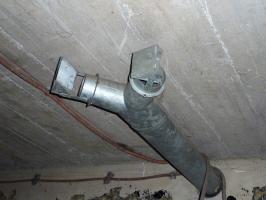 Ligne Maginot - NANCY- LAXOU - CENTRAL PROTéGé - (Central téléphonique isolé) - Gaine de ventilation