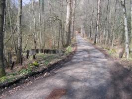 Ligne Maginot - ROTHENBOURG Est (Barrage 04) (Inondation défensive) - Vue du pertuis avec le pont reconstruit après guerre