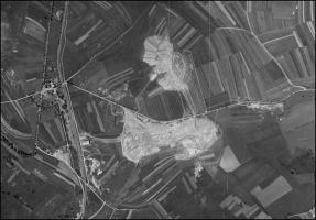 Ligne Maginot - ROHRBACH - FORT CASSO - (Ouvrage d'infanterie) - L'ouvrage de Rohrbach en chantier
Photo aérienne de l'ouvrage ( 1938 )
