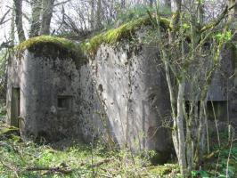 Ligne Maginot - RIMERSBERG 2 - (Blockhaus pour canon) - Façade de tir