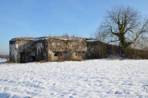 Ligne Maginot - 85 - HASELBERG - (Casemate d'infanterie - double) - Vue générale coté ouest