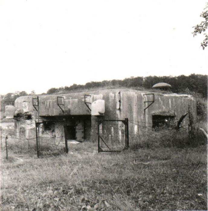 Ligne Maginot - VERRERIE - (Casemate d'infanterie - double) - Vue de la casemate en 1940