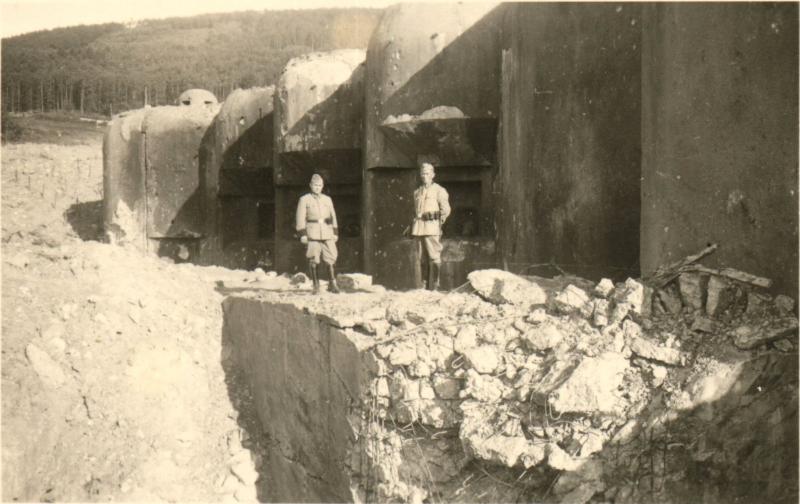 Ligne Maginot - HOCHWALD - (Ouvrage d'artillerie) - Bloc 6
Le bloc en 1940