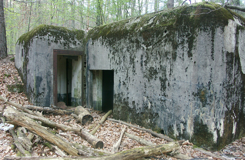 Ligne Maginot - L'entrée et le passage pour le canon - 