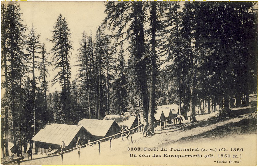 Ligne Maginot - GRANGES DE LA BRASQUE - CAMP DU TOURNAIRET - (Casernement) - Carte postale