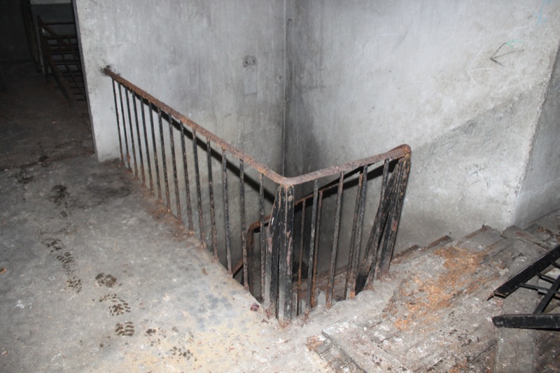 Ligne Maginot - SOUFFLENHEIM (II / 23° RIF) - (Abri) - Escalier de liaison entre les étages supérieur et inférieur