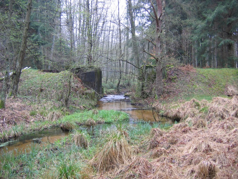 Ligne Maginot - Vue générale du pertuis - 