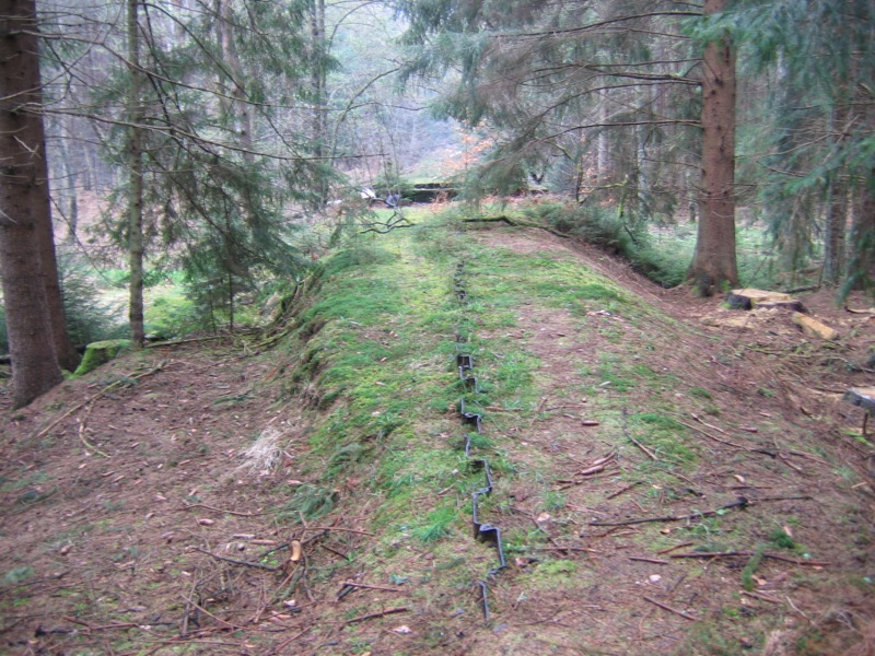 Ligne Maginot - Le pertuis depuis la digue - 