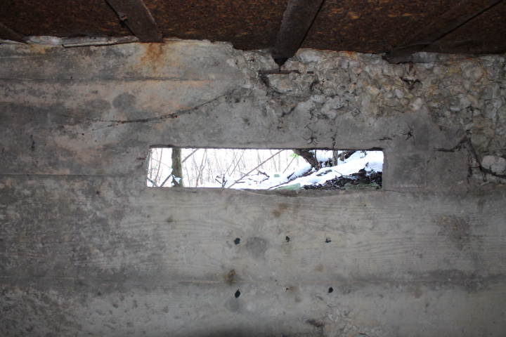 Ligne Maginot - KALKOFEN 10 - (Observatoire d'infanterie) - Le créneau d'observation - Christian LENHARD