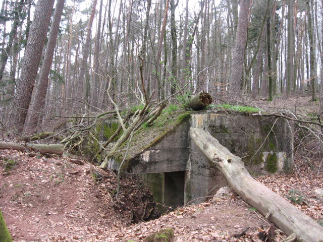Ligne Maginot - GROSSLING (II° 59° RAMF) - (PC de Quartier) - Facade arrière