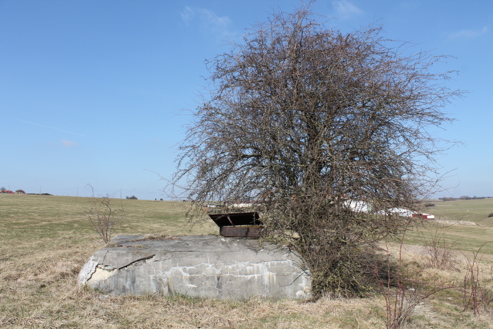 Ligne Maginot - X58 - (Chambre de coupure) - Façade
