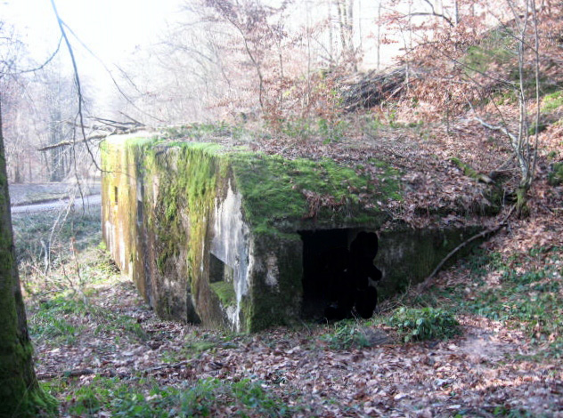 Ligne Maginot - HERRENWALD - ( III - 153° RIF ) - (PC de Quartier) - L'entrée nord