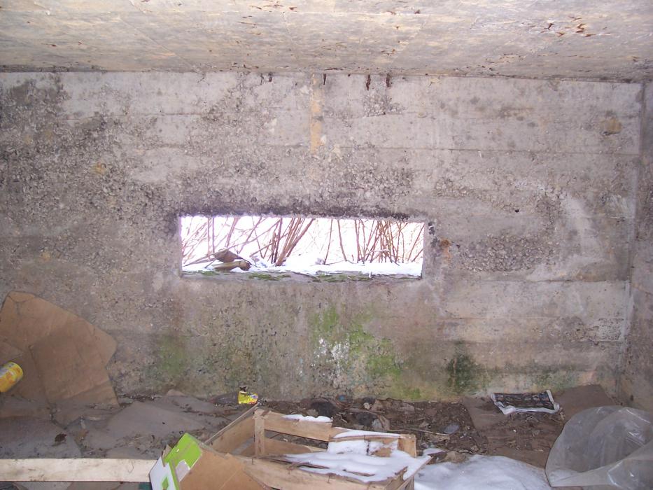 Ligne Maginot - HOLLERSWIESE 1 - (Blockhaus pour canon) - Interieur