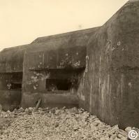 Ligne Maginot - CEZF-14 - FRANCALTROFF EST - (Blockhaus lourd type STG / STG-FCR - Double) - Détail des créneaux