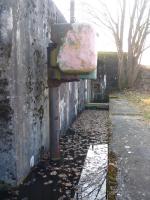 Ligne Maginot - AUENHEIM NORD - (Casemate d'infanterie) - La facade de gorge
