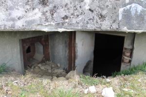 Ligne Maginot - BARRAGE 1 - (Blockhaus pour arme infanterie) - L'entrée