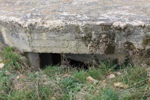 Ligne Maginot - SCHITTEFELD 5 - (Blockhaus pour canon) - Les entrées