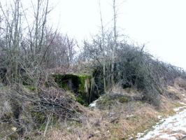 Ligne Maginot - OLFERDINGER 3 - (Blockhaus pour arme infanterie) - Façade arrière