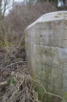 Ligne Maginot - B1582BIS - KEMBS LOECHLE 5 - (Blockhaus pour arme infanterie) - vue coté créneau à demi enfoui