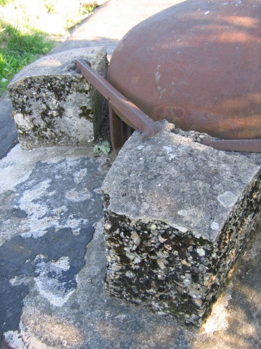 Ligne Maginot - AUENHEIM NORD - (Casemate d'infanterie) - Détail des aménagement d'une des cloches GFM
