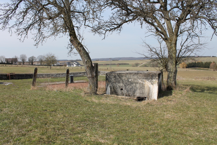 Ligne Maginot - SINGLING 3 - (Blockhaus pour arme infanterie) - Façade arriere
