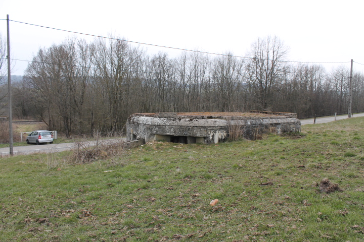 Ligne Maginot - BARRAGE 1 - (Blockhaus pour arme infanterie) - Façade arriere