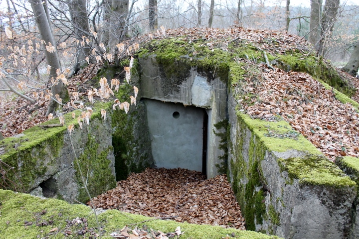 Ligne Maginot - SCHLOSSWALD 1 - (Blockhaus pour arme infanterie) - Cour d'entrée du blockhaus