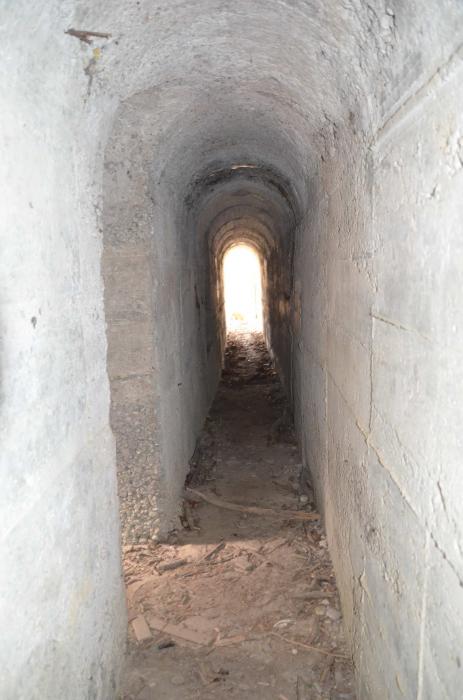 Ligne Maginot - T768 - PA DU LINSENBERG 2 - (Cuve pour arme d'infanterie) - Couloir menant à la route - D. Froehly