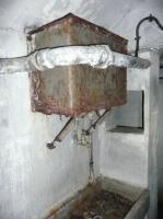 Ligne Maginot - PLATE LOMBARDE - (Ouvrage d'infanterie) - La cuisine
Evier et réserve d'eau