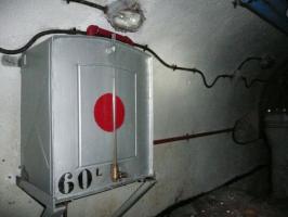 Ligne Maginot - PLATE LOMBARDE - (Ouvrage d'infanterie) - Usine
Réservoirs journaliers de gas-oil