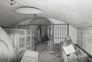 Ligne Maginot - TETE DE CHIEN - FORT MASSENA (6° BIE - 157° RAP) - (Position d'artillerie préparée) - La casemate d'artillerie Mougin vue de l'intérieur