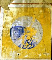 Ligne Maginot - Casernement de la Tête de Chien - Peinture murale dans le bâtiment G 
Mont Chauve d\'Aspremont ??