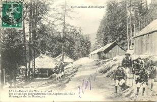 Ligne Maginot - GRANGES DE LA BRASQUE - CAMP DU TOURNAIRET - (Casernement) - Carte postale du début du siécle