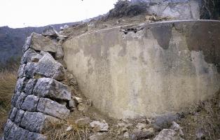 Ligne Maginot - Citerne et abreuvoirs de BORRIGO - Le captage de la source du Borrigo