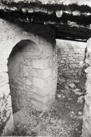 Ligne Maginot - CASTES RUINES 1 - (Observatoire d'infanterie) - La tranchée sud avec l’entrée du passage sous-terrain vers la tranchée nord
L'entrée sud