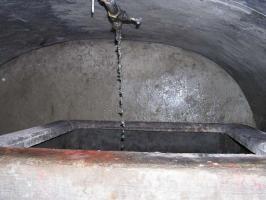 Ligne Maginot - FREJUS - (Ouvrage d'infanterie) - L'une des deux citernes d'eau de l'ouvrage
Située dans la galerie principale
