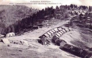 Ligne Maginot - CABANES VIEILLES - (Casernement) - Carte postale