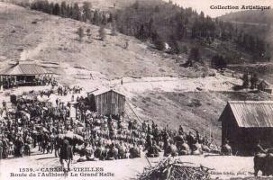 Ligne Maginot - CABANES VIEILLES - (Casernement) - Carte postale