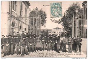 Ligne Maginot - Quartier de Saint Jean d'Angely - Caserne Riquier - L'entrée en 1908