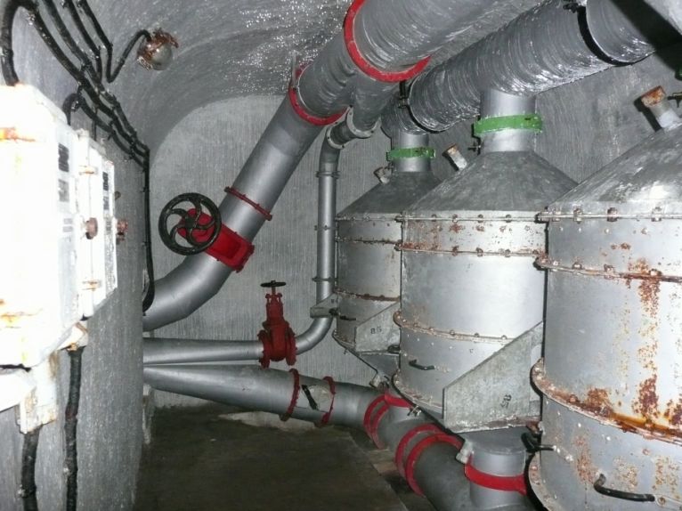 Ligne Maginot - PLATE LOMBARDE - (Ouvrage d'infanterie) - Salle de neutralisation de l\'ouvrage