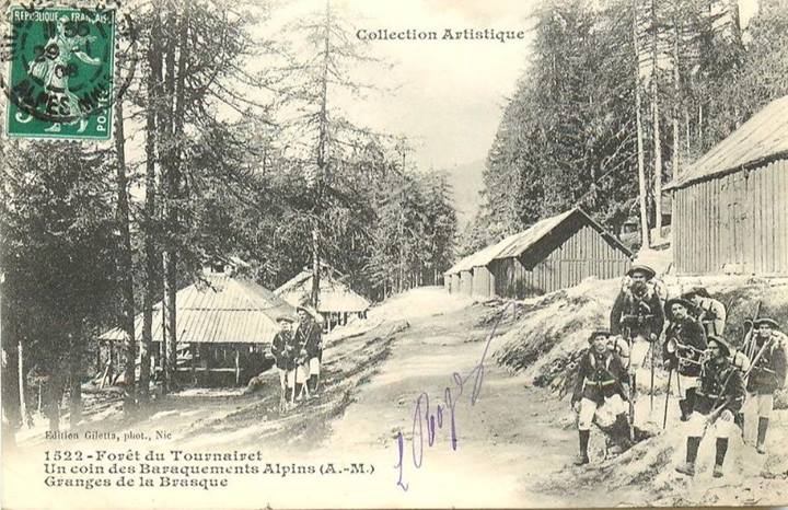 Ligne Maginot - GRANGES DE LA BRASQUE - CAMP DU TOURNAIRET - (Casernement) - Carte postale du début du siécle