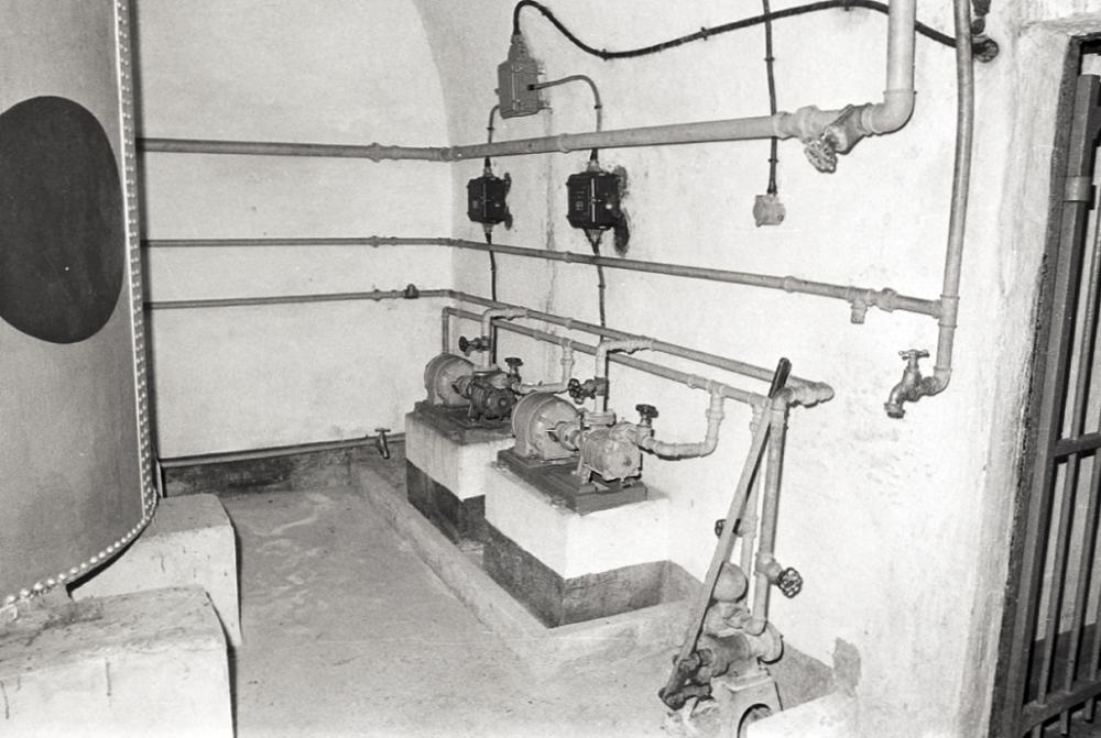 Ligne Maginot - BARBONNET (BT) - (Ouvrage d'artillerie) - Les pompes d'alimentation en eau de l'ouvrage