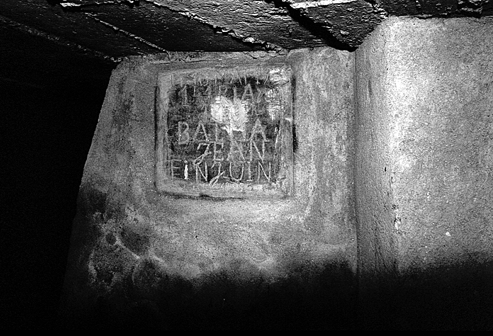 Ligne Maginot - SAINT DALMAS LE SELVAGE (SD) - (Ouvrage d'infanterie) - Inscription dans l'ouvrage
