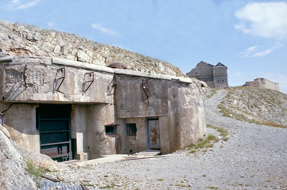Ligne Maginot - JANUS - (Ouvrage d'artillerie) - Le bloc d'entrée de l'ouvrage