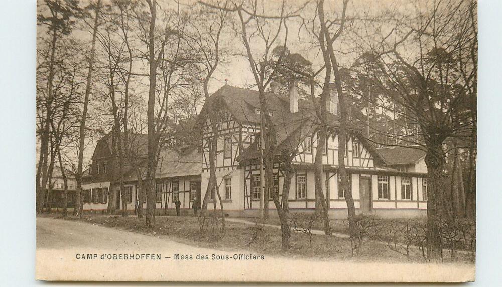 Ligne Maginot - Camp d'Oberhoffen - Le mess des sous-officiers - Inconnu